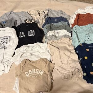 Assorted Baby Onesies Collection